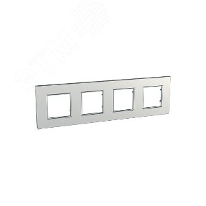 Unica Quadro Серебро Рамка 4-ая | MGU6.708.55 | Schneider Electric - фото 5
