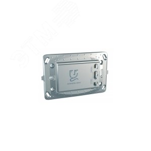 Unica TOP Алюминий Розетка для электробритв | MGU5.064.30 | Schneider Electric - фото 6