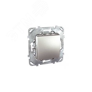Unica TOP Алюминий Выключатель 1-клавишный (сх.1) | MGU5.201.30ZD | Schneider Electric - фото 5