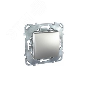 Unica TOP Алюминий Выключатель 1-клавишный кнопочный | MGU5.206.30ZD | Schneider Electric - фото 6