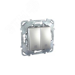 Unica TOP Алюминий Выключатель кнопочный для жалюзи | MGU5.207.30ZD | Schneider Electric - фото 7