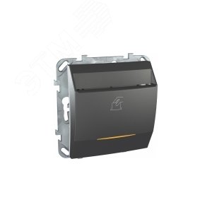 Unica TOP Графит Выключатель карточный | MGU5.283.12ZD | Schneider Electric - фото 6
