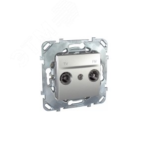 Unica TOP Алюминий Розетка TV-FM оконечная | MGU5.452.30ZD | Schneider Electric - фото 7