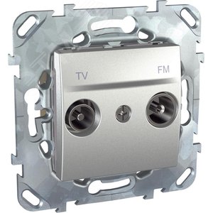 Unica TOP Алюминий Розетка TV-FM оконечная | MGU5.452.30ZD | Schneider Electric - фото 5