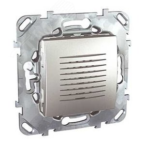 Unica TOP Алюминий Звонок дверной, 70DB/1M | MGU5.786.30ZD | Schneider Electric 3