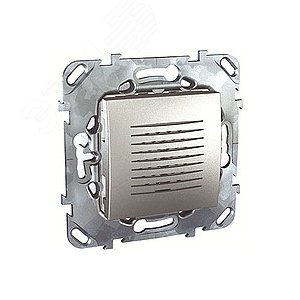 Unica TOP Алюминий Звонок дверной, 70DB/1M | MGU5.786.30ZD | Schneider Electric 4