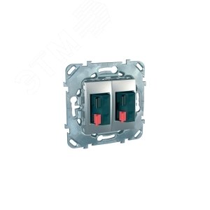 Unica TOP Алюминий Аудиорозетка 2-ая | MGU5.8787.30ZD | Schneider Electric - фото 5