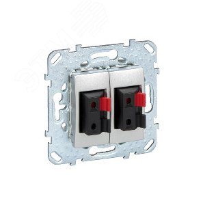 Unica TOP Алюминий Аудиорозетка 2-ая | MGU5.8787.30ZD | Schneider Electric - фото 6