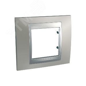 Unica TOP Никель/Алюминий Рамка 1-ая | MGU66.002.039 | Schneider Electric - фото 5
