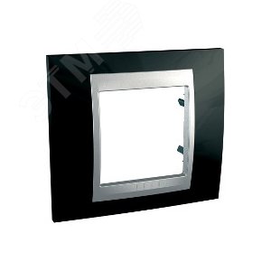Unica TOP Родий/Алюминий Рамка 1-ая | MGU66.002.093 | Schneider Electric - фото 5
