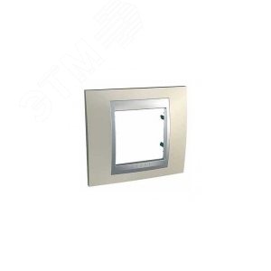 Unica TOP Опал/Алюминий Рамка 1-ая | MGU66.002.095 | Schneider Electric - фото 4