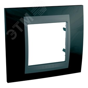 Unica TOP Родий/Графит Рамка 1-ая | MGU66.002.293 | Schneider Electric - фото 4