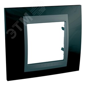 Unica TOP Родий/Графит Рамка 1-ая | MGU66.002.293 | Schneider Electric - фото 6