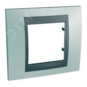 Unica TOP Флюорит/Графит Рамка 1-ая | MGU66.002.294 | Schneider Electric - фото 3