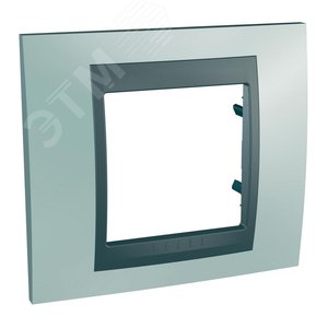 Unica TOP Флюорит/Графит Рамка 1-ая | MGU66.002.294 | Schneider Electric - фото 5