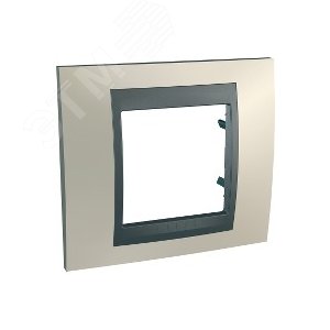Unica TOP Опал/Графит Рамка 1-ая | MGU66.002.295 | Schneider Electric - фото 7