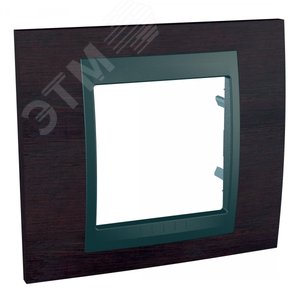 Unica TOP Венге/Графит Рамка 1-ая | MGU66.002.2M3 | Schneider Electric - фото 2
