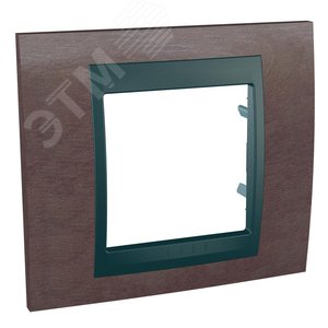 Unica TOP Табак/Графит Рамка 1-ая | MGU66.002.2M4 | Schneider Electric - фото 4