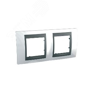Unica TOP Нордик/Графит Рамка 2-ая | MGU66.004.292 | Schneider Electric - фото 9