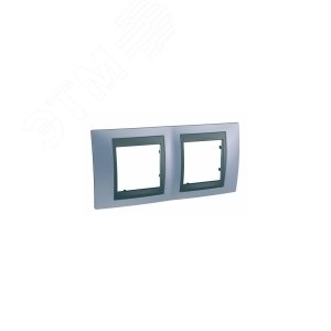 Unica TOP Берилл/Графит Рамка 2-ая | MGU66.004.298 | Schneider Electric - фото 6