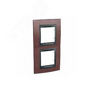 Unica TOP Табак/Графит Рамка 2-ая вертикальная | MGU66.004V.2M4 | Schneider Electric - фото 7