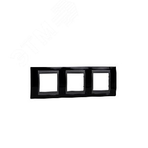 Unica TOP Родий/Графит Рамка 3-ая | MGU66.006.293 | Schneider Electric - фото 5
