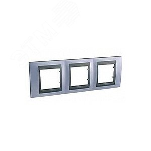 Unica TOP Берилл/Графит Рамка 3-ая | MGU66.006.298 | Schneider Electric - фото 7