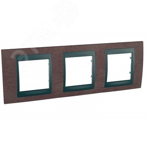 Unica TOP Табак/Графит Рамка 3-ая | MGU66.006.2M4 | Schneider Electric - фото 3