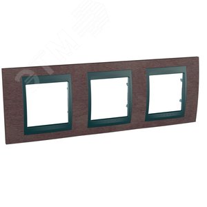 Unica TOP Табак/Графит Рамка 3-ая | MGU66.006.2M4 | Schneider Electric - фото 4