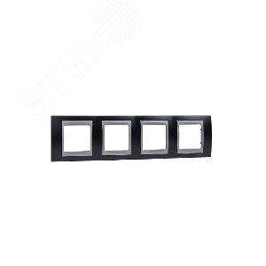 Unica TOP Грэй/Алюминий Рамка 4-ая | MGU66.008.097 | Schneider Electric - фото 7