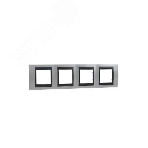 Unica TOP Нордик/Графит Рамка 4-ая | MGU66.008.292 | Schneider Electric - фото 6