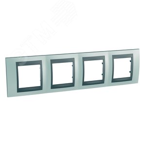 Unica TOP Флюорит/Графит Рамка 4-ая | MGU66.008.294 | Schneider Electric - фото 5