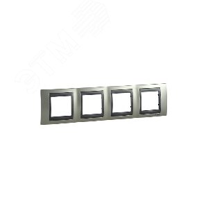 Unica TOP Опал/Графит Рамка 4-ая | MGU66.008.295 | Schneider Electric - фото 7