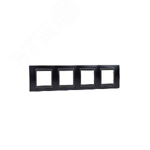 Unica TOP Грэй/Графит Рамка 4-ая | MGU66.008.297 | Schneider Electric - фото 7
