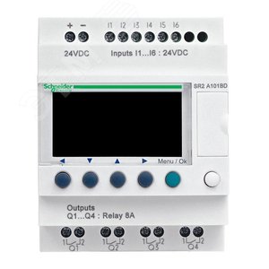 ZELIO LOGIC РЕЛЕ КОМПАКТ 10ВХ/ВЫХ ~240В | SR2A101FU | Schneider Electric - фото 4