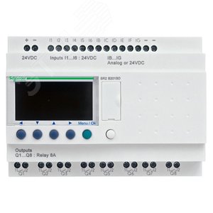 ZELIO LOGIC КОМПЛЕКТ 20ВХ/ВЫХ =24В| SR2PACK2BD | Schneider Electric 4