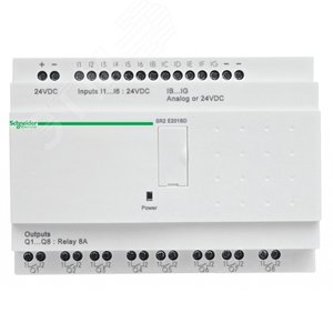 ZELIO LOGIC РЕЛЕ ЭКОНОМ 20ВХ/ВЫХ ~240В | SR2E201FU | Schneider Electric - фото 2