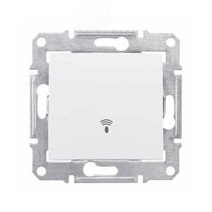 Sedna Выключатель звонок в рамку белый (SDN0800121) 2