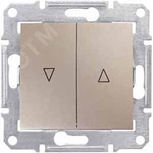 Sedna Выкл д/жалюзи элблок титан 3