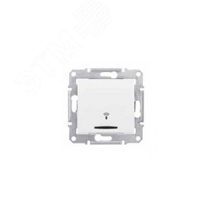 Sedna Кн.выкл. звонок подсв., бел. 5