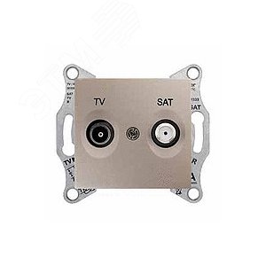 Sedna Титан Розетка TV/SAT проходная 4dB | SDN3401968 | Schneider Electric - фото 6