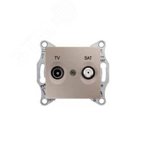 Sedna Титан Розетка TV/SAT проходная 4dB | SDN3401968 | Schneider Electric - фото 5