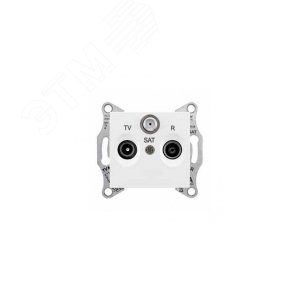 Sedna Белый Розетка TV/R/SAT проходная 8dB | SDN3501221 | Schneider Electric - фото 4