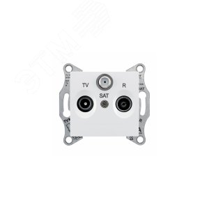 Sedna Белый Розетка TV/R/SAT оконечная 1dB | SDN3501321 | Schneider Electric - фото 5