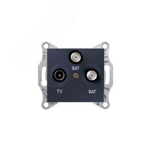 Sedna Графит Розетка RTV/SAT/SAT оконечная 1db | SDN3502170 | Schneider Electric - фото 5