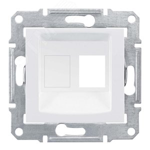 Sedna Белый Адаптер для коннекторов AMP одиночный | SDN4300621 | Schneider Electric - фото 4