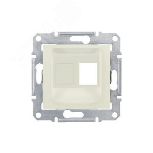 Sedna Бежевый Адаптер для коннекторов AMP одиночный | SDN4300647 | Schneider Electric - фото 6