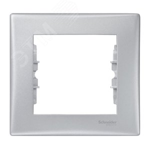 Sedna Рамка 1 пост алюминий (SDN5800160) 4