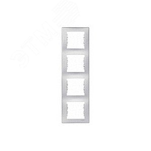 Sedna Алюминий Рамка 4-ая вертикальная | SDN5802060 | Schneider Electric - фото 6