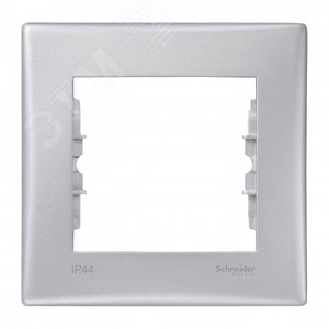 Sedna Рамка 1 пост алюминий IP45 (SDN5810160) - Schneider Electric